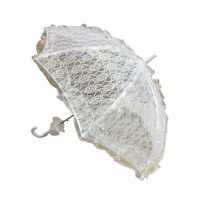 Umbrella Lace Embroidered Cream P1-60