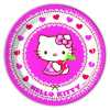 TABAK HELLO KITTY HEARTS 23cm PK:8-12