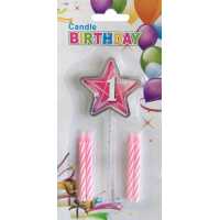 Wholesale 1 Years Birthday Candles