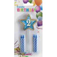 Wholesale 2 Years Birthday Candles