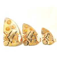 Wholesale 3-Piece Wooden Fish Set