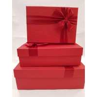 Wholesale 3-Pack Rectangle Gift Box