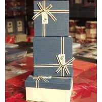 Wholesale 3-Pack Square Gift Box