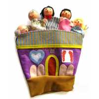 Wholesale 5 Finger Gloves Puppet Family