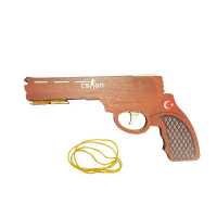 Wholesale Wood Rubber Gun 20 cm