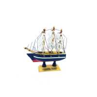 Wholesale Wooden Sailing Ship 12 cm