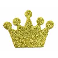 Wholesale Gold Silver Color Evadan Glitter Crown