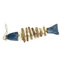 Wholesale Hanging Wooden Fish Decor