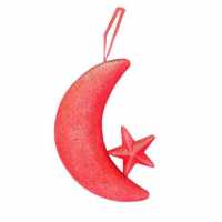 Wholesale Crescent Star Turkish Flag Styrofoam Ornament