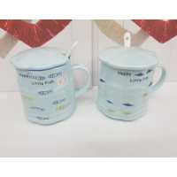 Wholesale Fish Patterned Mug & Cup with Lid