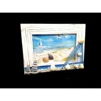 Wholesale White Marine Concept Marine Photo Frame 6'x4'