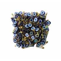 Wholesale Hooked Evil Eye Beads 100 pcs