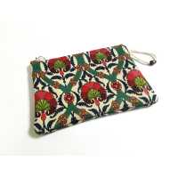 Wholesale Floral Pattern Woven Wallet Bag