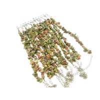 Wholesale Natural Unakite Stone Bracelet