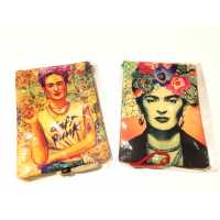 Wholesale Frida Kahlo Printed Portfolio Clutch Bag