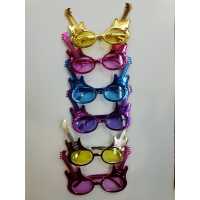 Wholesale Guitar Design Shiny Party Glasses