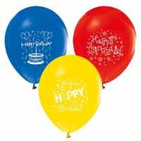 Wholesale Happy Birthday Printed Balloon 16 Pcs