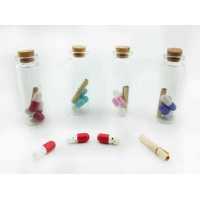 Wholesale Medicine Capsule Mini Message Bottle