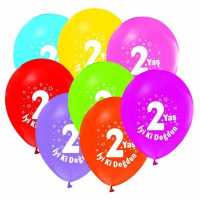 Wholesale Happy Birthday Printed 2 Years Old Birthday Balloons