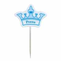 Wholesale King's Crown Patterned Toothpick 20 pcs