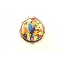 Wholesale Bird Pattern Mini Makeup Mirror