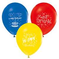 Wholesale Party Decoration Supplies Happy Birthday Printed Balloon