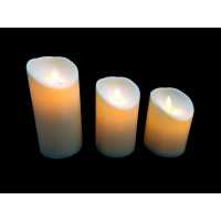 Wholesale Battery Led Candle Set Set of 3