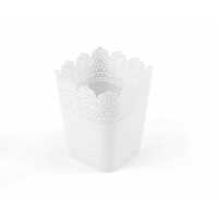 Wholesale Plastic White Flower Pot