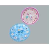 Wholesale Stroller Patterned Cardboard Plate Party Supplies 19 cm