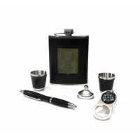 Wholesale Compass Opener Flask Set