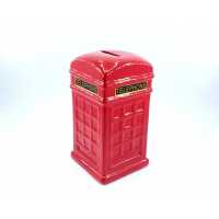 Wholesale Ceramic Phone Booth Piggy Bank