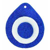 Wholesale Glitter Eva Evil Eye Beads