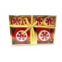 Wholesale Glittery Christmas Candles Candle Holders