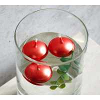 Wholesale Floating Candle Red 20 Pieces