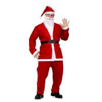 Wholesale Adult Santa Claus Costume (5 Pieces)