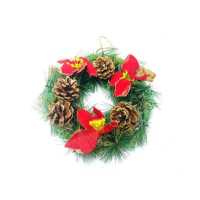 Wholesale Christmas Door Wreath Ornament 20 cm