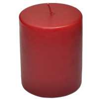 Wholesale Christmas Candle Red Diameter 7Cm