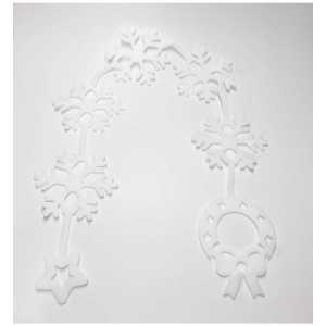 Christmas Decorations Snowflake Ribbon