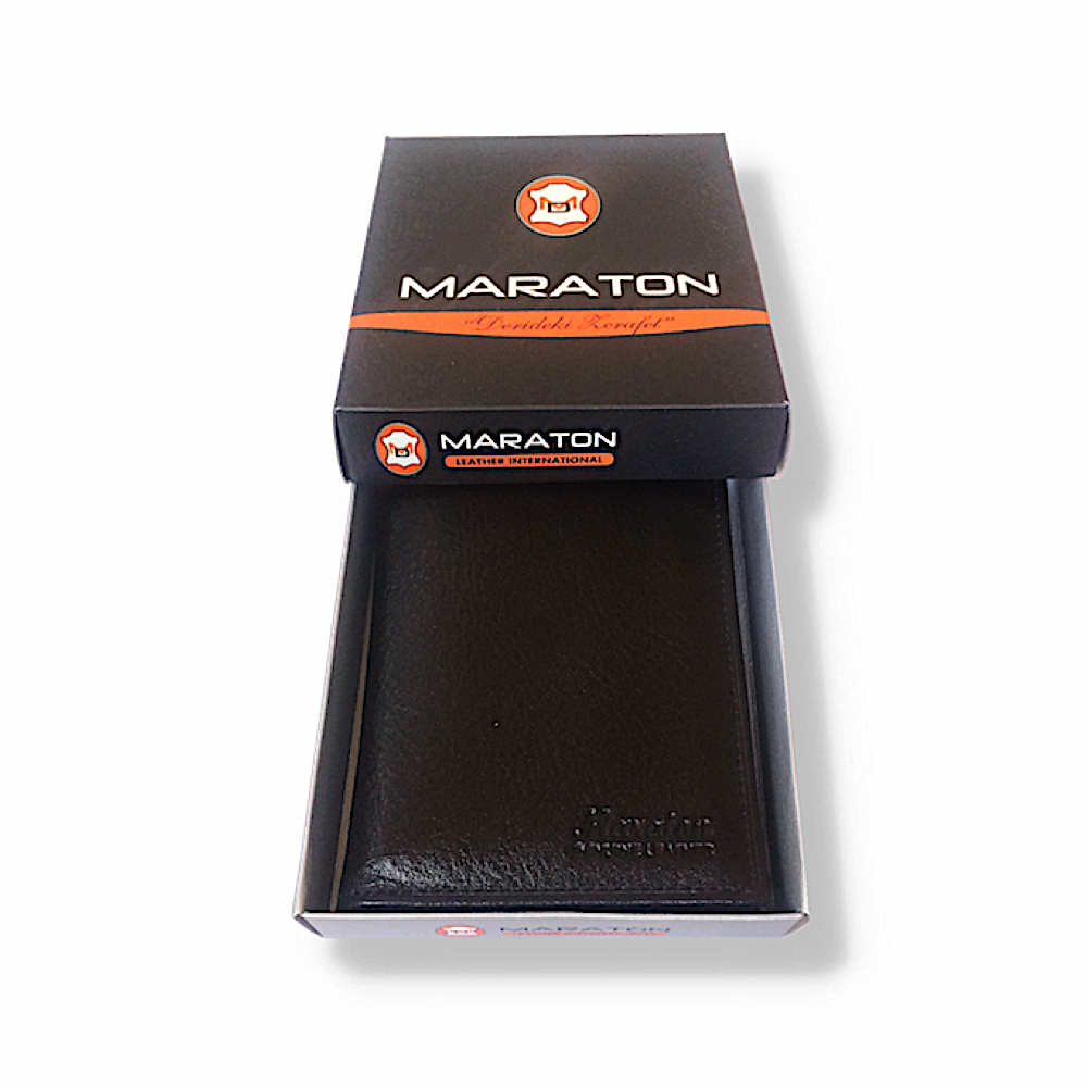 Maraton Book Series Leather Men's Wallet