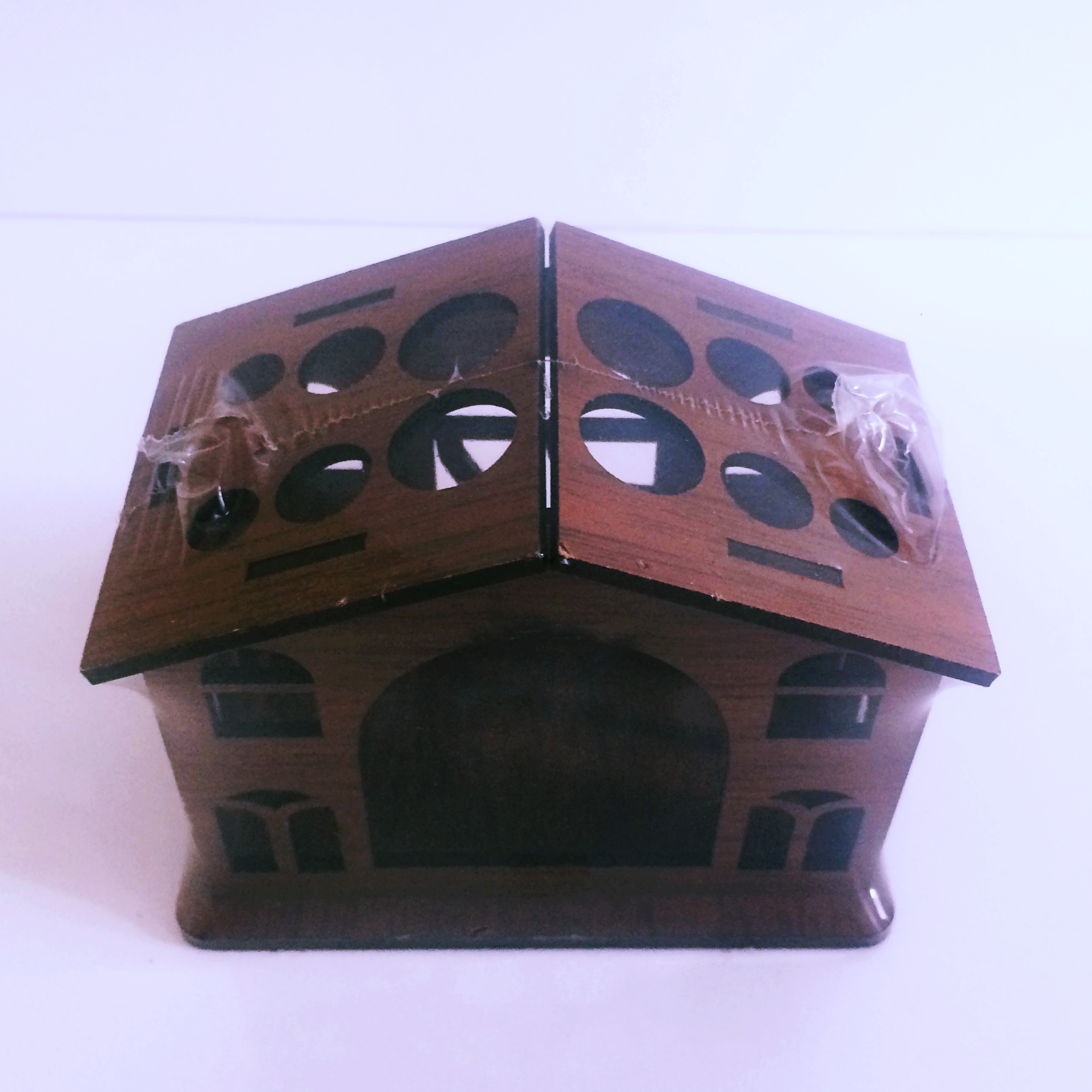 Wholesale Wooden House Pen Holder