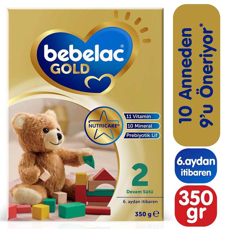 Bebelac Gold 2 Follow-on Milk 350 G