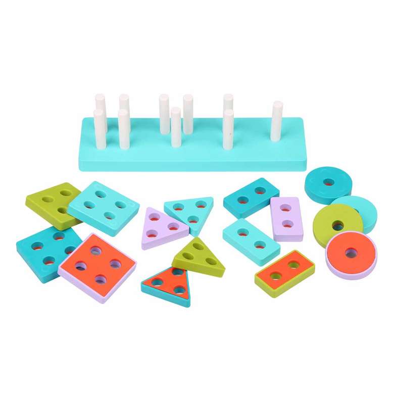 Let's Be Child Educational Geometric Shapes LC-30890