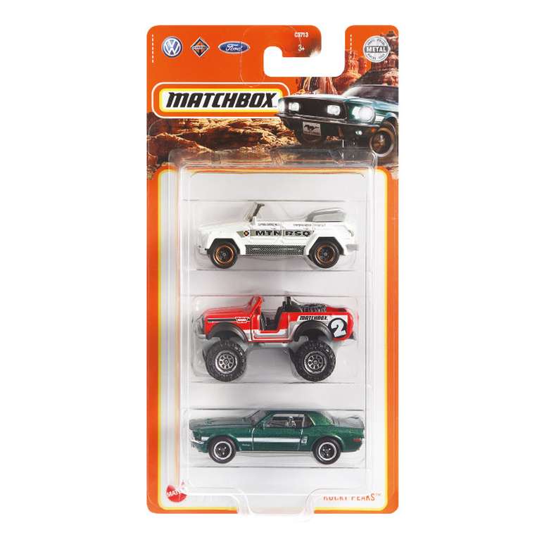 Matchbox Triple Cars