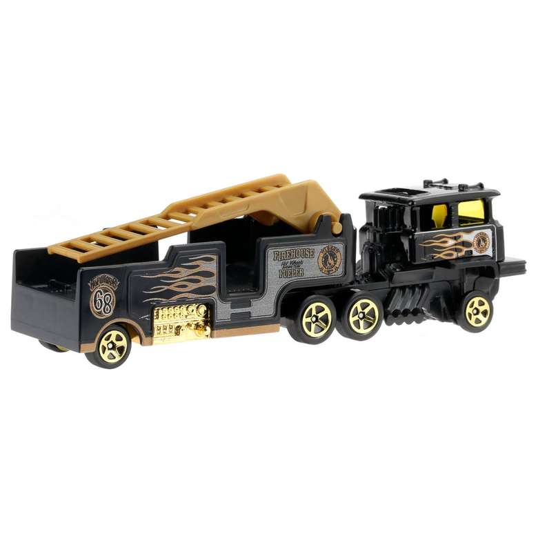 Toy Trucks Hot Wheel Black Gold