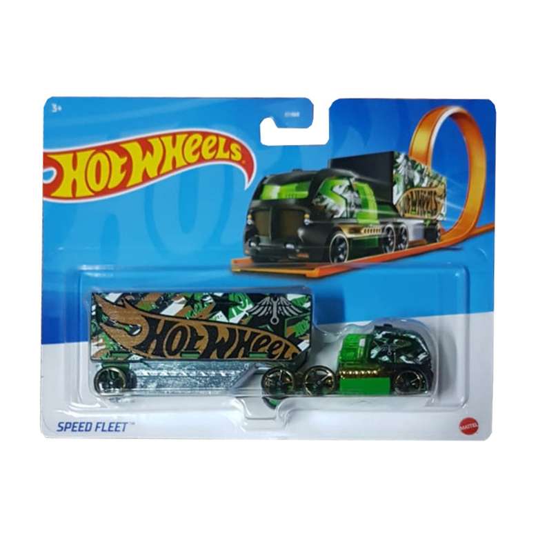 Toy Trucks Hot Wheels Green