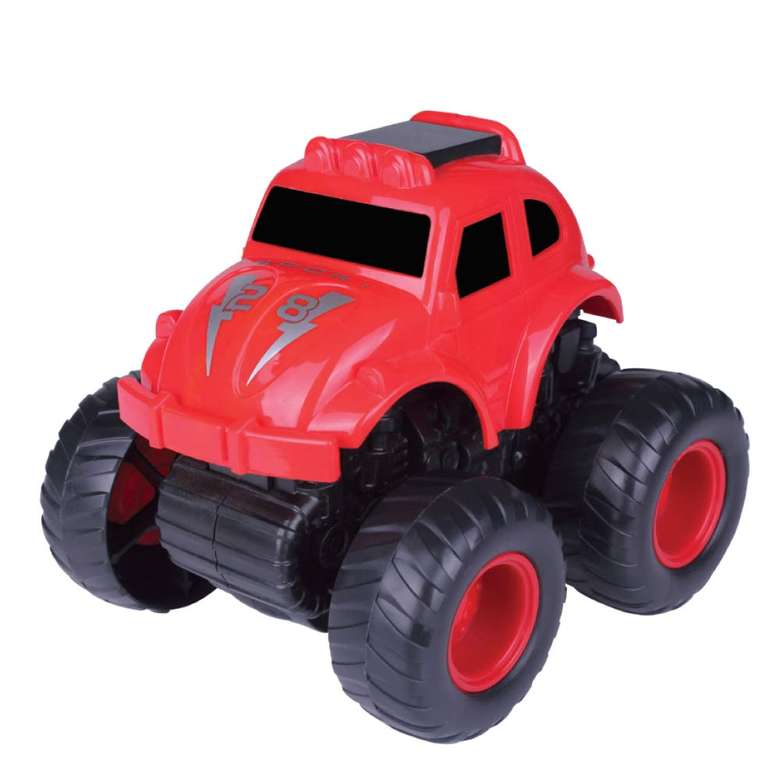 Toy Friction Big Wheels Car Red