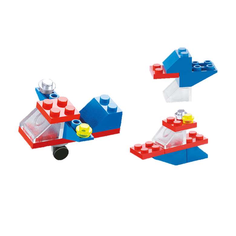 Micro Block Airplane Toy Set