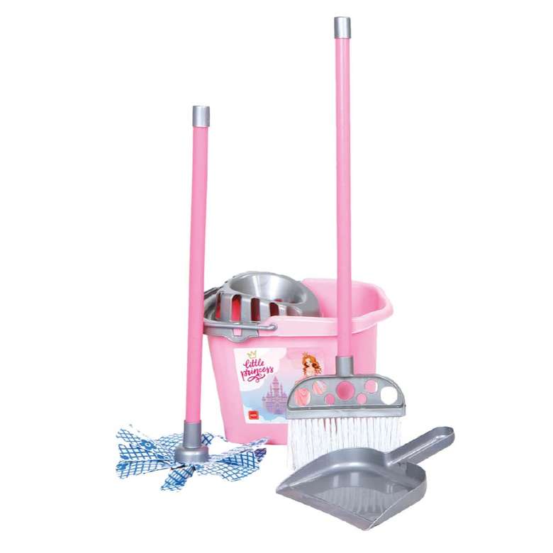 Toy Brushed Cleaning Set Pink