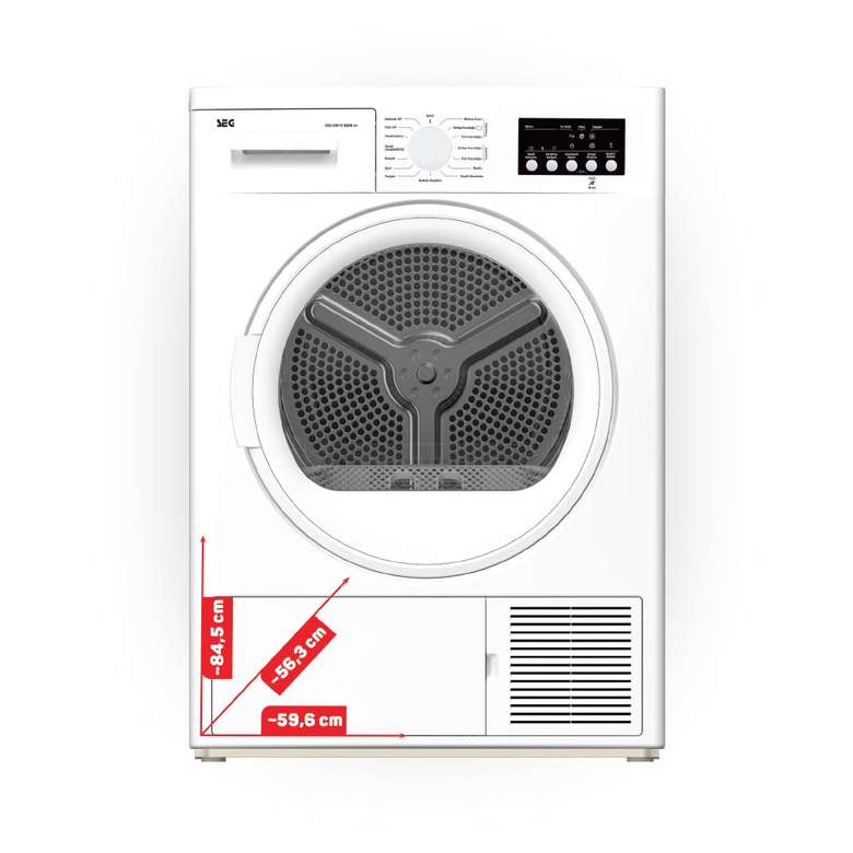 SEG KM IP 8000 A+ 8 Kg Tumble Dryer