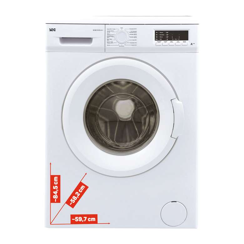 SEG SCM 9100/CM 910 9 Kg Washing Machine